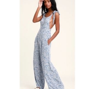 Free people  sugar sands jumpsuit